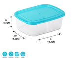 Crisper Food Container Medium - 1000ml (Pack of 3)