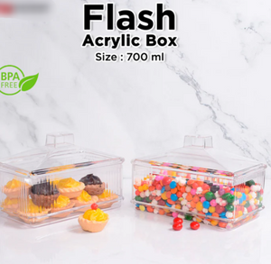 Flash Acrylic Box - 700ml