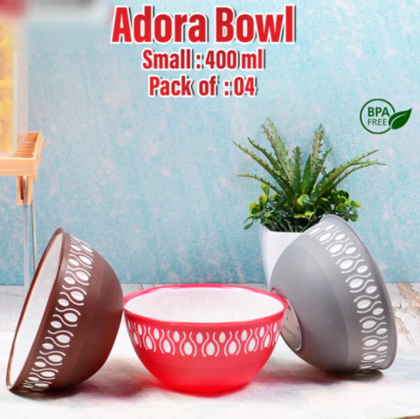 Adora Bowl - Small 400ml (pack of 4)