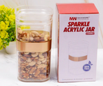 Sparkle Acrylic Jar - Large ( 1200ml)