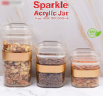 Sparkle Acrylic Jar - Large ( 1200ml)