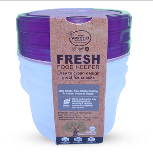 Fresh Food Containers - Medium 500ml (Pack of 3)