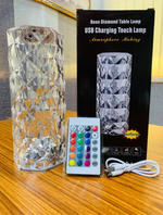 Crystal Diamond Table Lamp 16 Color changing