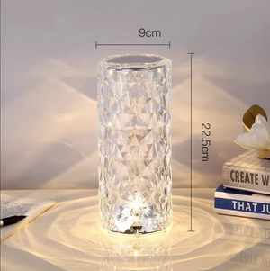 Crystal Diamond Table Lamp 16 Color changing