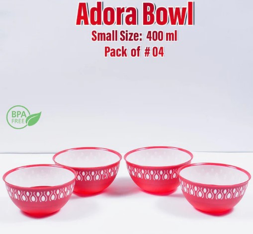 Adora Bowl - Small 400ml (pack of 4)