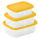 Crisper Food Container Pack of 3 - (S/M/L)